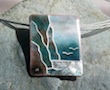 seascape enamel necklace