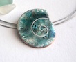 shell enamel necklace