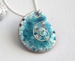 shell enamel necklace